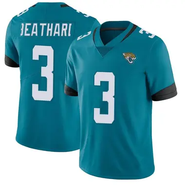 Men's Nike Jacksonville Jaguars C.J. Beathard Vapor Untouchable Jersey - Teal Limited