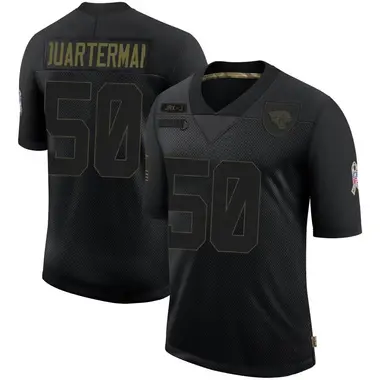 Shaquille Quarterman Men's Nike White Jacksonville Jaguars Custom Game Jersey