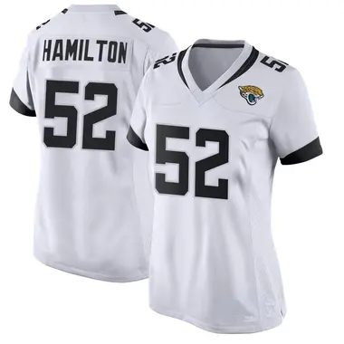 Women's Nike Jacksonville Jaguars Davon Hamilton DaVon Hamilton Jersey - White Game