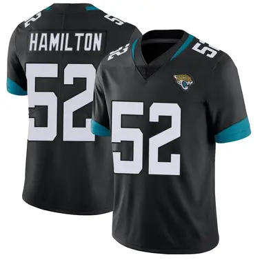 Youth Nike Jacksonville Jaguars Davon Hamilton DaVon Hamilton Vapor Untouchable Jersey - Black Limited